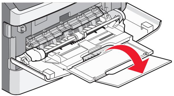 LEXMARK X363DN - Ouverture du chargeur multifonction - 3