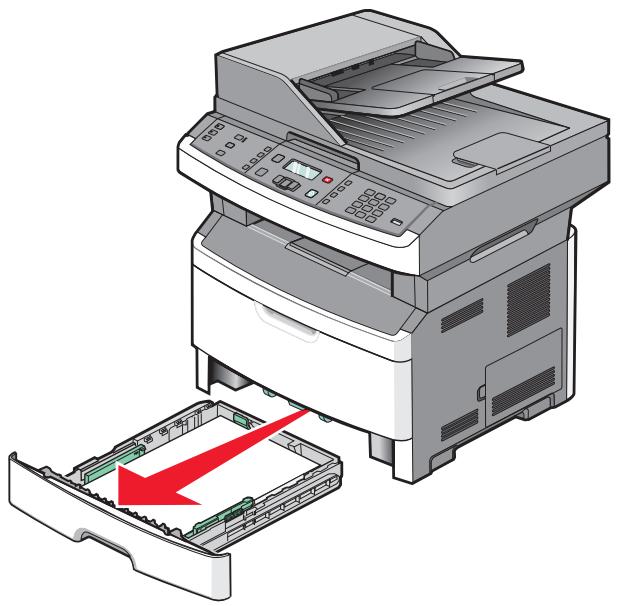 LEXMARK X363DN - 200-201 Bourrages papier - 2