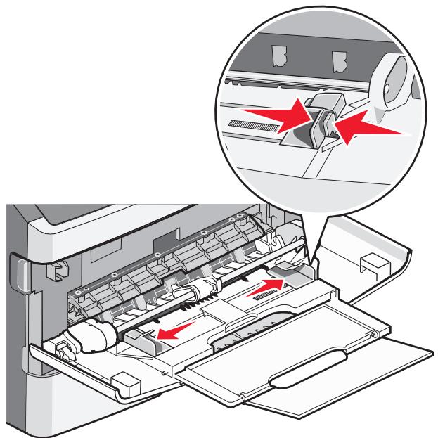LEXMARK X363DN - Alimentation du chargeur multifonction - 1