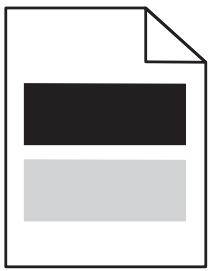LEXMARK X363DN - Images rémanentes - 1