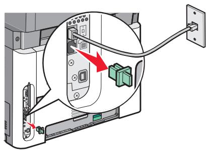 LEXMARK X363DN - Connexion à un ordinateur avec modem - 2