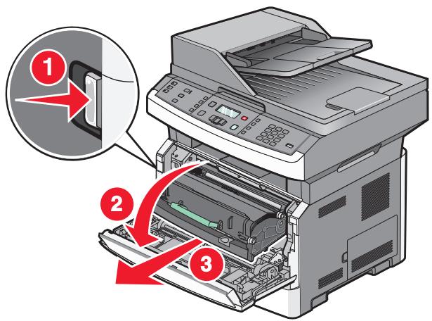 LEXMARK X364DN - Remplacement du kit du photoconducteur - 2