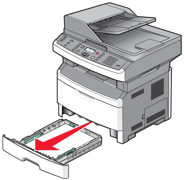 LEXMARK X364DN - Bourrage papier - 1