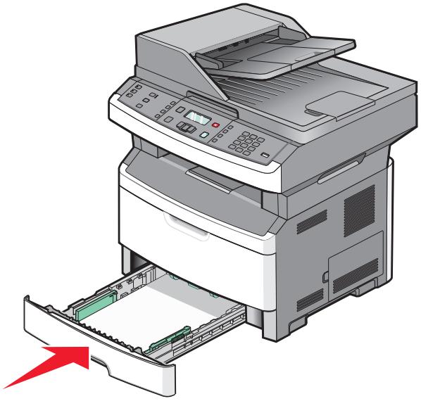 LEXMARK X364DN - Repertoire de chargement maximal - 3