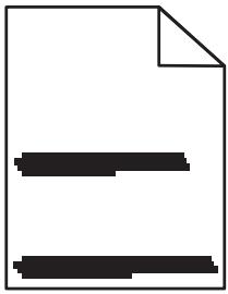 LEXMARK X364DN - Rayures horizontales - 1