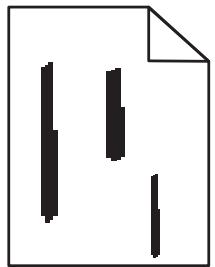 LEXMARK X364DN - Rayures verticals - 1