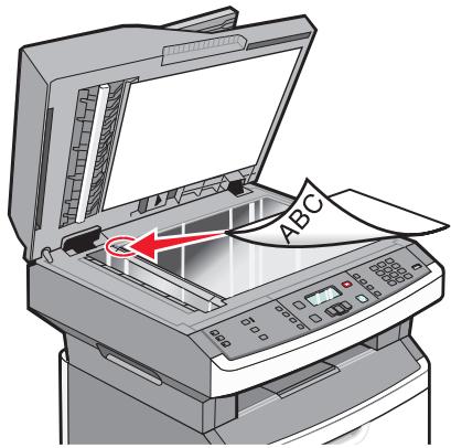LEXMARK X364DW - Vitre du scanner - 1