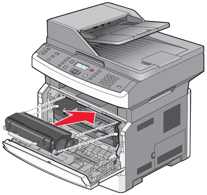 LEXMARK X364DW - Remplacement de la cartouche de toner - 4