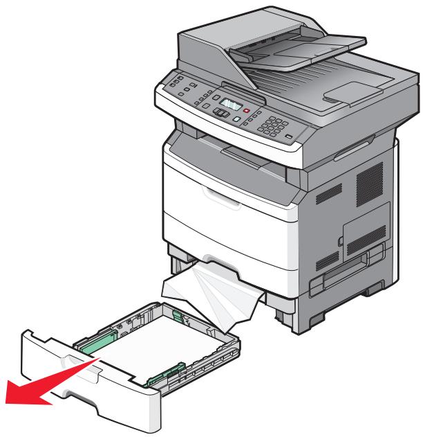 LEXMARK X364DW - Bourrage papier - 1