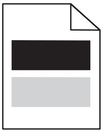 LEXMARK X364DW - Images rémanentes - 1