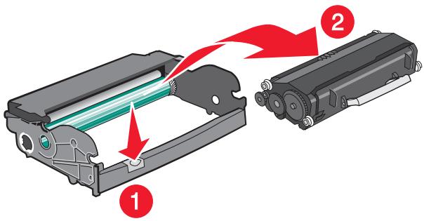 LEXMARK X364DW - Remplacement du kit du photoconducteur - 4