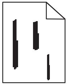 LEXMARK X364DW - Rayures verticals - 1
