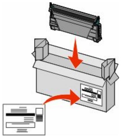 LEXMARK C734DN - Remplacement d'une cartouche de toner - 6