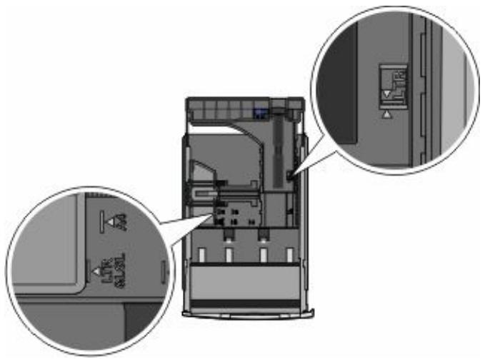 LEXMARK C734DN - Chargement du tiroir papier - 2