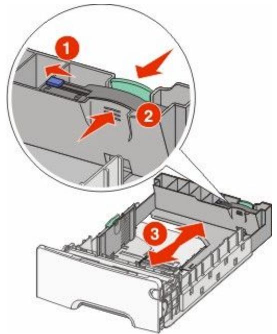 LEXMARK C734DN - Chargement du tiroir papier - 5