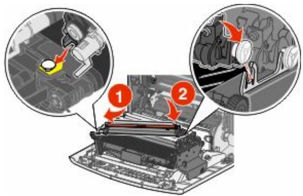 LEXMARK C734DTN - Remplacement d'un photoconducteur - 6