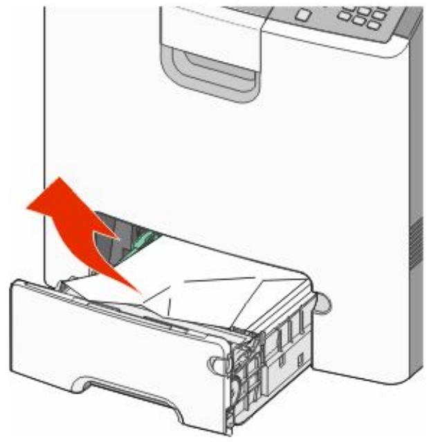 LEXMARK C734DTN - Bourrage papier dans le tiroir 1 - 1