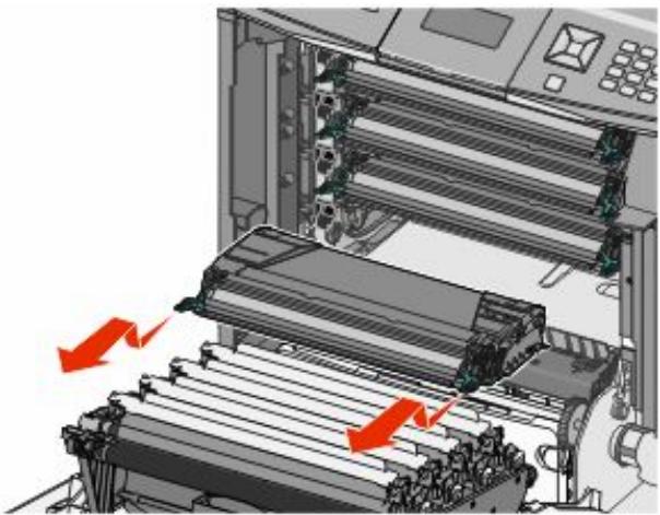 LEXMARK C734DTN - Remplacement d'une cartouche de toner - 2