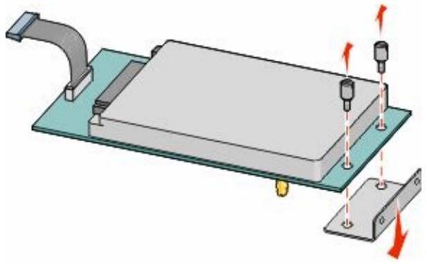 LEXMARK C734DTN - Installation d'un disque dur sur l'imprimante - 3