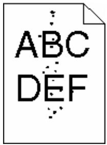 LEXMARK C734DTN - Des traces de toner se déposent sur la page - 1