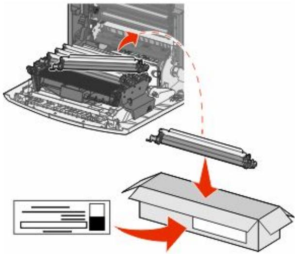 LEXMARK C734DW - Remplacement d'un photoconducteur - 8