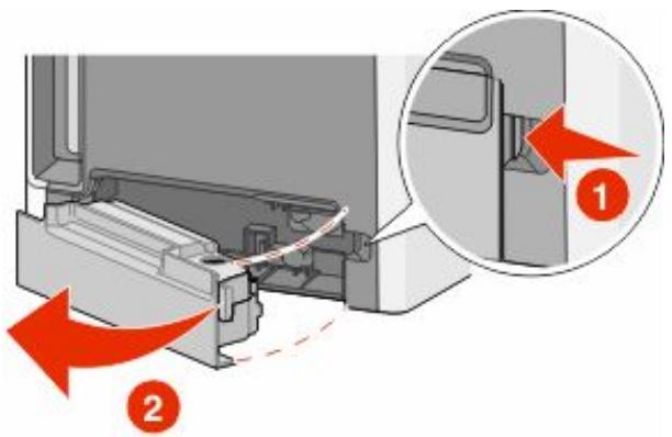 LEXMARK C734DW - Remplacement de la bouteille de récapuration de toner. - 2