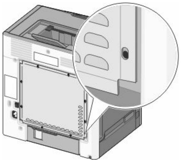 LEXMARK C734DW - Utilisation de la fonction de verrouillage - 1