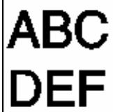 LEXMARK C734DW - Les marges sont incorrectes - 1