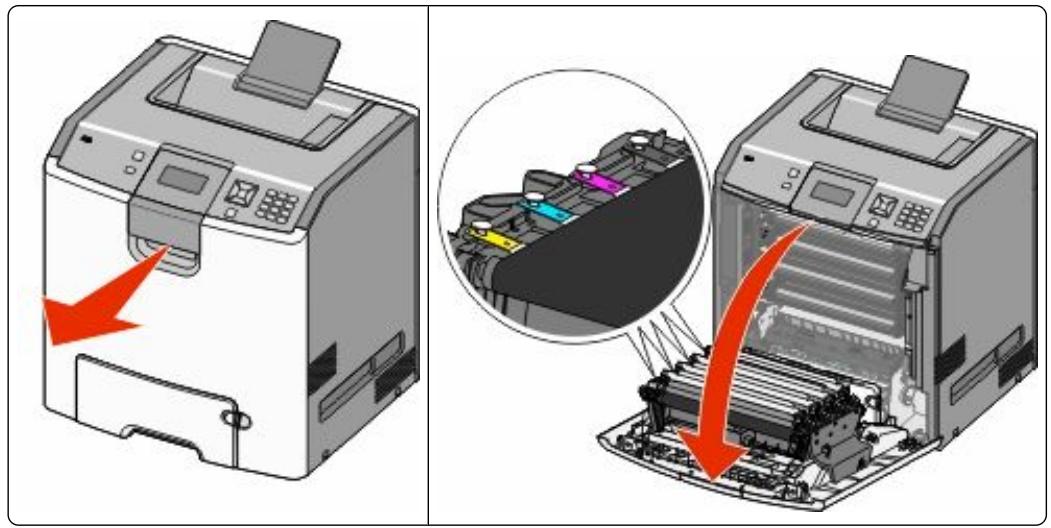 LEXMARK C734DW - Remplacement d'un photoconducteur - 1