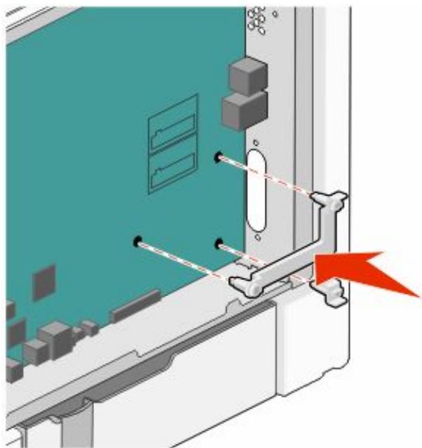 LEXMARK C734DW - Installation d'un port Internal Solutions Port - 8