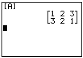 TEXAS INSTRUMENTS TI-84 PLUS - Transpose - 1