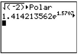 TEXAS INSTRUMENTS TI-84 PLUS - ▶ Polar - 1