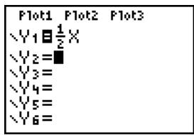 TEXAS INSTRUMENTS TI-84 PLUS - Modification des réglages d'une table de valeurs à partir de l'écran Table - 1
