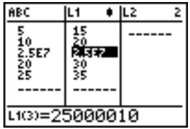 TEXAS INSTRUMENTS TI-84 PLUS - Contexte de visualisation des termes - 1