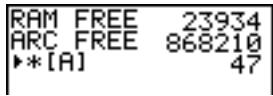 TEXAS INSTRUMENTS TI-84 PLUS - Pour commencer : Transfert de variables - 5