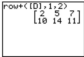 TEXAS INSTRUMENTS TI-84 PLUS - row+( - 2