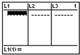 TEXAS INSTRUMENTS TI-84 PLUS - Affichage de l'éditeur de listes statistiques - 2