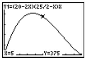 TEXAS INSTRUMENTS TI-84 PLUS - Affichage et parcours d'un graphe - 4