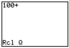 TEXAS INSTRUMENTS TI-84 PLUS - Utilisation de RCL (Rappel) - 1