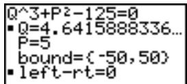 TEXAS INSTRUMENTS TI-84 PLUS - Résolution d'une variable dans l'éditeur de résolution - 4