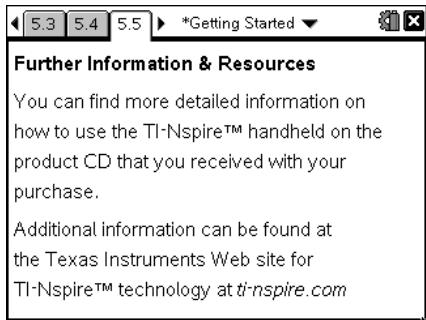 TEXAS INSTRUMENTS TI-NSPIRE CAS - Besoin d'informations supplémentaires ? - 1