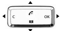 GIGASET DA710 - Touch de navigation - 1