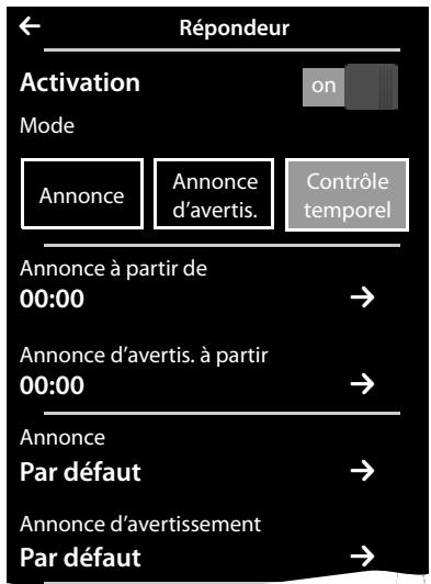 GIGASET SL910,  SL910A,  SL910H - Définition du Mode - 1