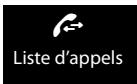 GIGASET SL910A - Applications et fonctions pouvant être sélectionnées - 3