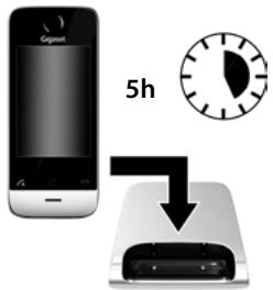 GIGASET SL910A - Chargement de la batterie - 1