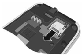 GIGASET SL930A - Insérer la carte SD (non fournie) - 1