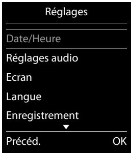 GIGASET C530 - Listes de messages - 1