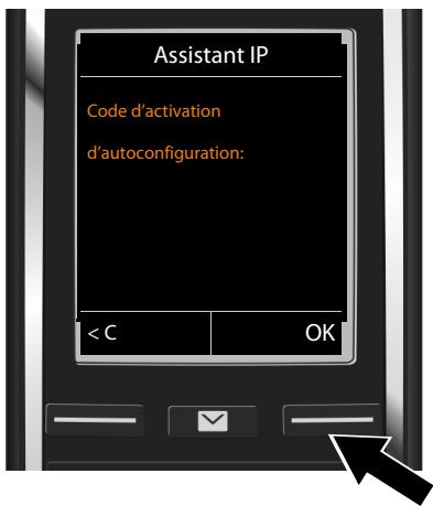 GIGASET C530 IP - Configuration automatique : - 1