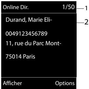 GIGASET C530 IP - Résultat de la recherche (liste des résultats) - 1