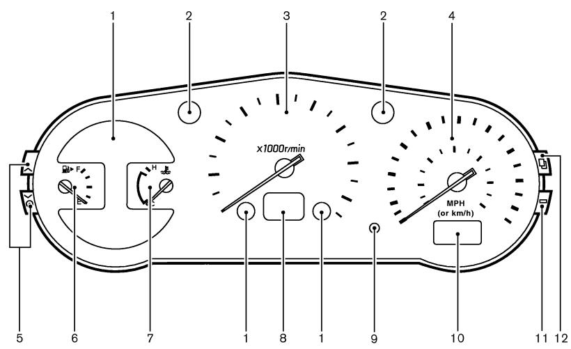 NISSAN 350Z 2004 - INSTRUMENTS ET INDICATEURS - 1